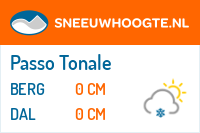 Recente sneeuwhoogte adamello ski