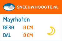 Recente sneeuwhoogte mayrhofen