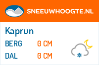 Recente sneeuwhoogte zell am see kaprun