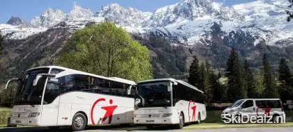 wintersport met bus